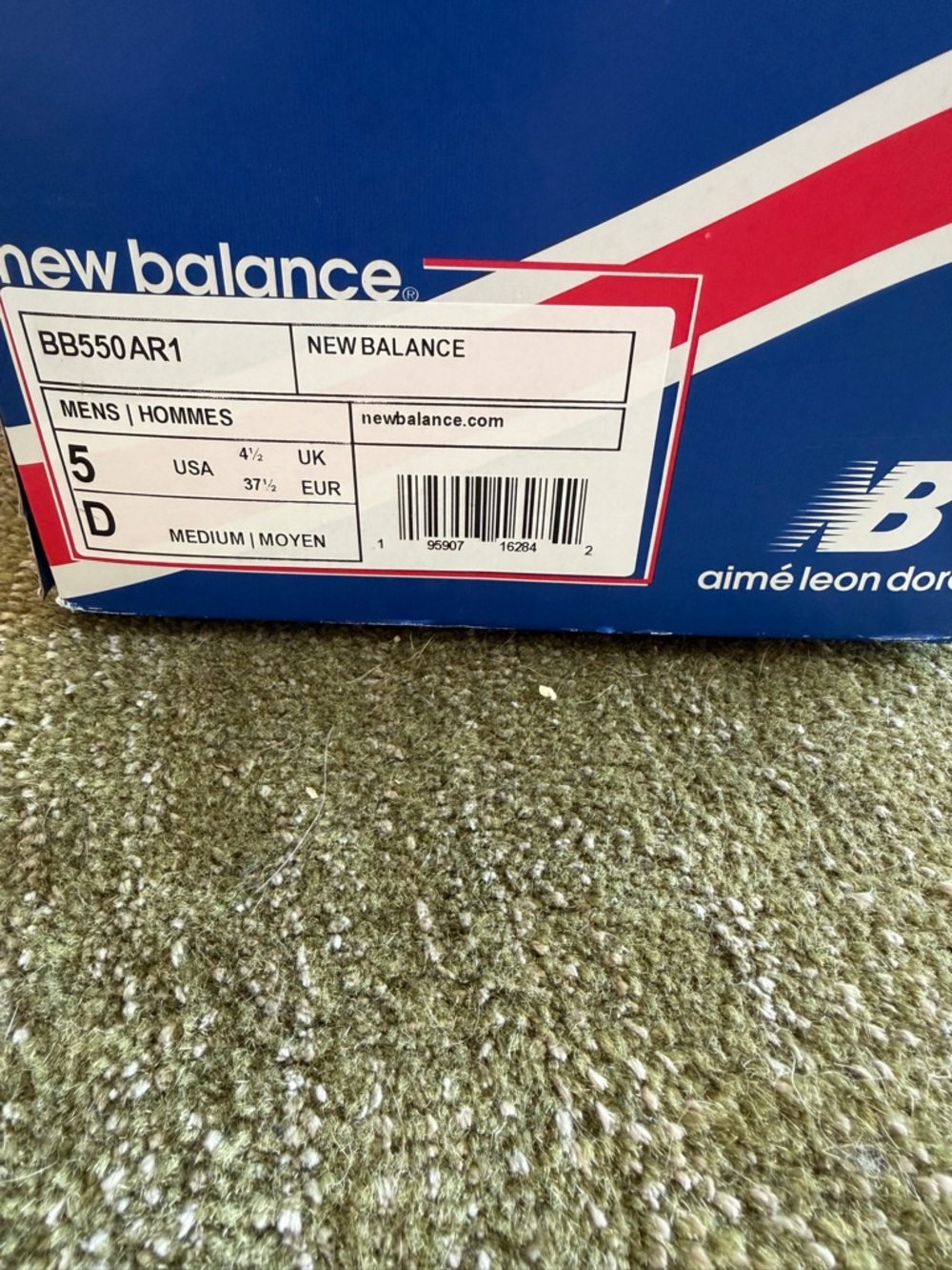 New Balance 550 Aime Leon Dore Purple - Picture 4 of 4